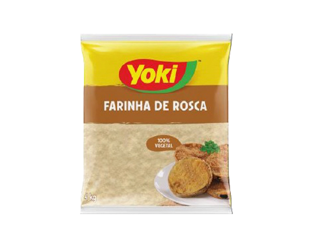 FARINHA DE ROSCA YOKI 4 KG (FDO 6 PCT)